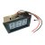 Mini Two Wire Digital Thermometer DC 12V 24V 0-167°F Red/Blue/Green LED Temperature Monitor Meter