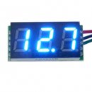 Small 0.40" DC 0-100V Digital Voltmeter Battery Volt Panel Meter Red/Yellow/Green/Blue LED