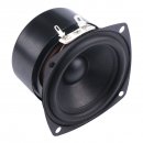 DROK: 15W Mini 3'' HiFi Full Range Speaker 4 Ohm Anti-magnetic Audio 2.0/2.1 Home Stereo Woofer Loudspeaker 90dB High Sensitivity for DIY Boombox Satellites Speaker